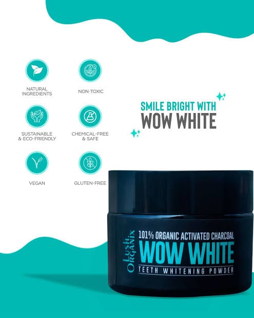 Wow White Teeth Whitening Powder