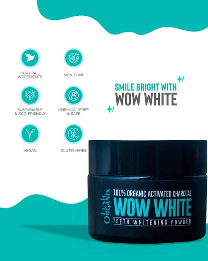 Wow White Teeth Whitening Powder