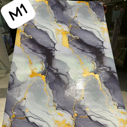 Waterproof Marble Sheets, Self Adhesive PVC Sheet Rolls