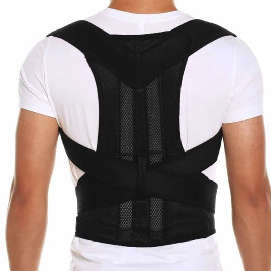Back Pain Relief Posture Corrector Belt | Adjustable Support for Spine, Shoulder & Lumbar Alignment | Medium