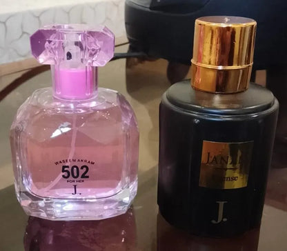 Janan Gold Edition Perfume Set 200ml 2 Pcs Multicolor