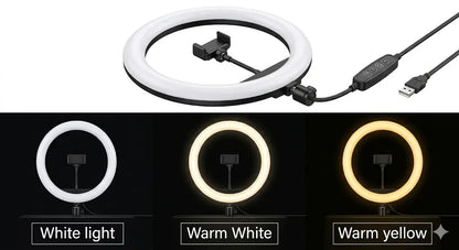 Portable Ring Light Without Stand