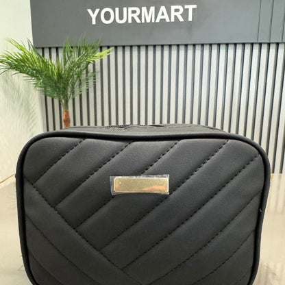 Black Leather Handbag for Girls & Women | Stylish Shoulder & Crossbody Bag | Daily Use & Gift