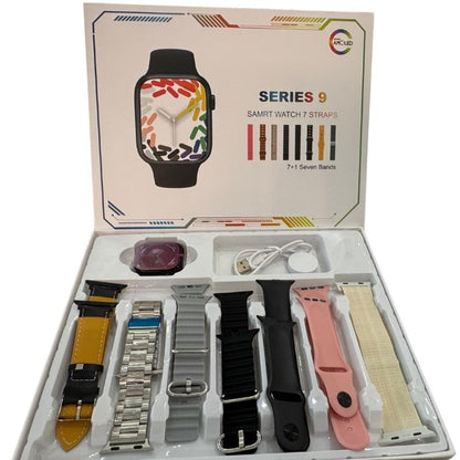 Ultra 2 Smart Watch 7 Straps Edition | Bluetooth Call Fitness & Health Tracker