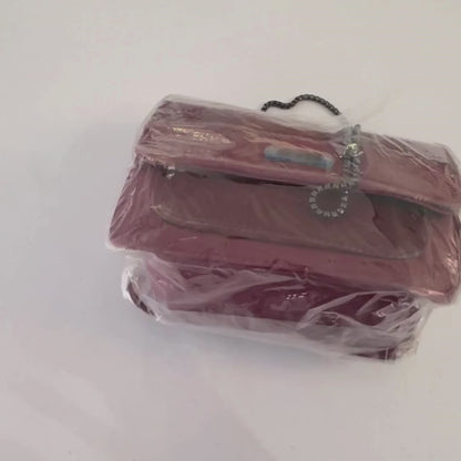Luxury Women’s Shoulder Bag in Maroon Faux Leather for Casual, Work, and Formal Use